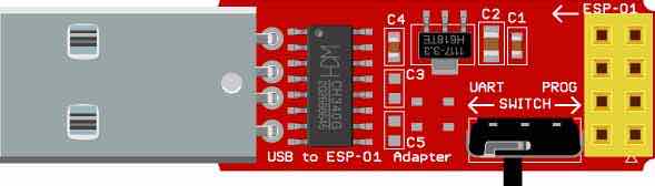USB to ESP-01 Adaptor